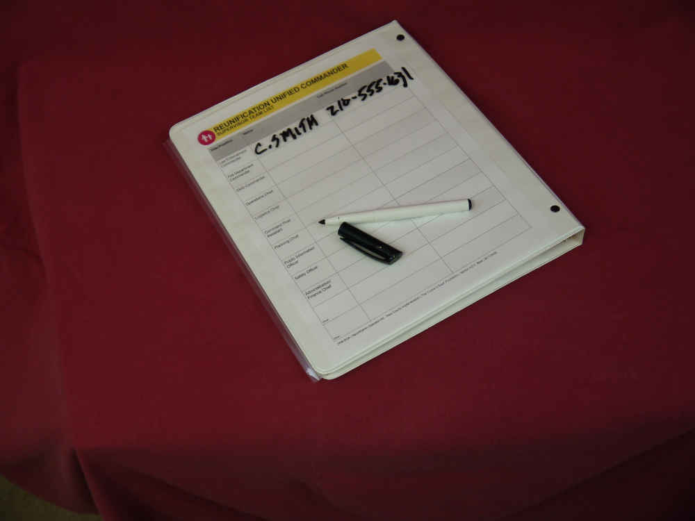 View binders can be reused using dry erase markers